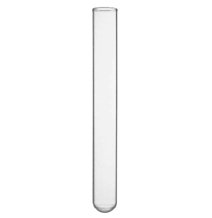 Fisherbrand™ Borosilicate Glass Medium Wall Rimless Test Tube